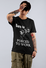 Load image into Gallery viewer, Born to Dive Forced to Work - Scuba Dive T Shirt - Unisex
