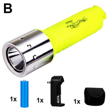 Load image into Gallery viewer, Great LED Waterproof Dive Flashlight with 2000 Lumen
